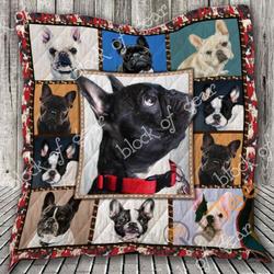 French Bulldog Blanket KC1707 Quilt and Home Decor