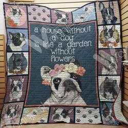 French Bulldog DHCDHC DT2210 Quilt Blanket 1 and Home Decor