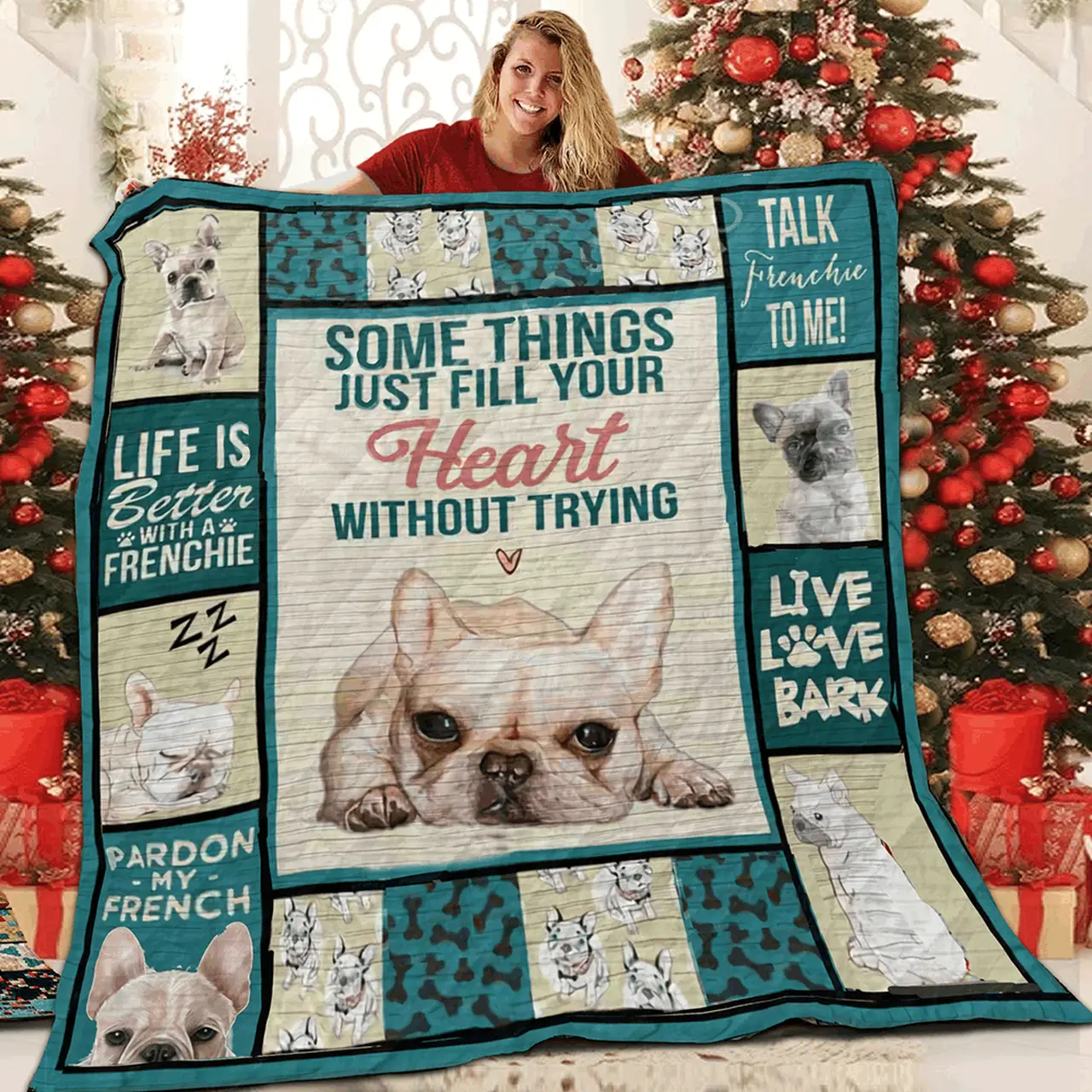 French Bulldog Lovers V1 3D Customized Quilt and Home Decor