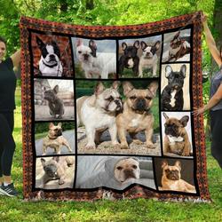 French Bulldog Quilt Blanket Beeqt5020  Quilt and Home Decor