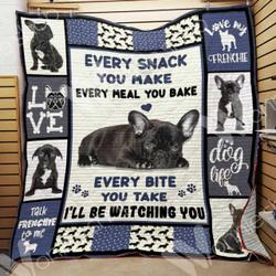 French Bulldog Quilt Blanket Dhc0102712Td and Home Decor