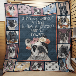 French Bulldog Quilt Gkd and Home Decor