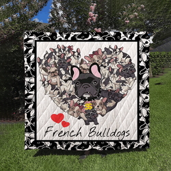 French Bulldog V1 NTD141298 3D Customized Quilt and Home Decor