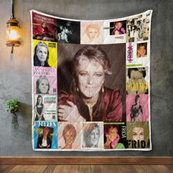 Frida Album Covers Quilt Blanket and Home Decor