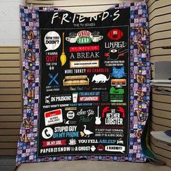 Friends Cla270623 Quilt Blanket and Home Decor