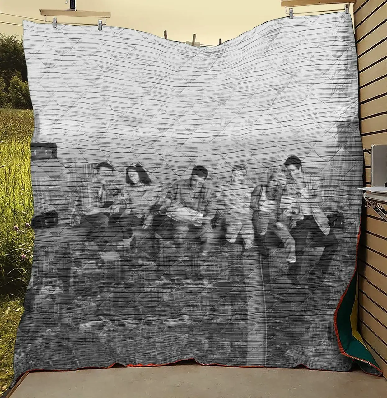 Friends Funny Quilt Blanket and Home Decor
