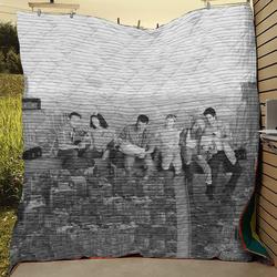 Friends Funny Quilt Blanket and Home Decor