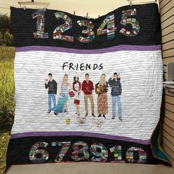 Friends Tv Series - 10 Seasons Quilt Blanket and Home Decor