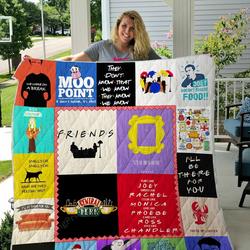 Friends Tv Show Premium Quilt Blanket and Home Decor