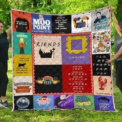 Friends Tv Show Premium Quilt Blanket Quilt and Home Decor