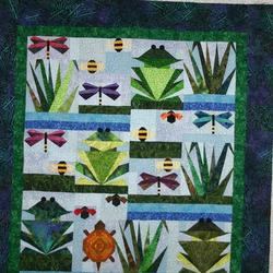 Frog Cla1210187Q Quilt Blanket and Home Decor