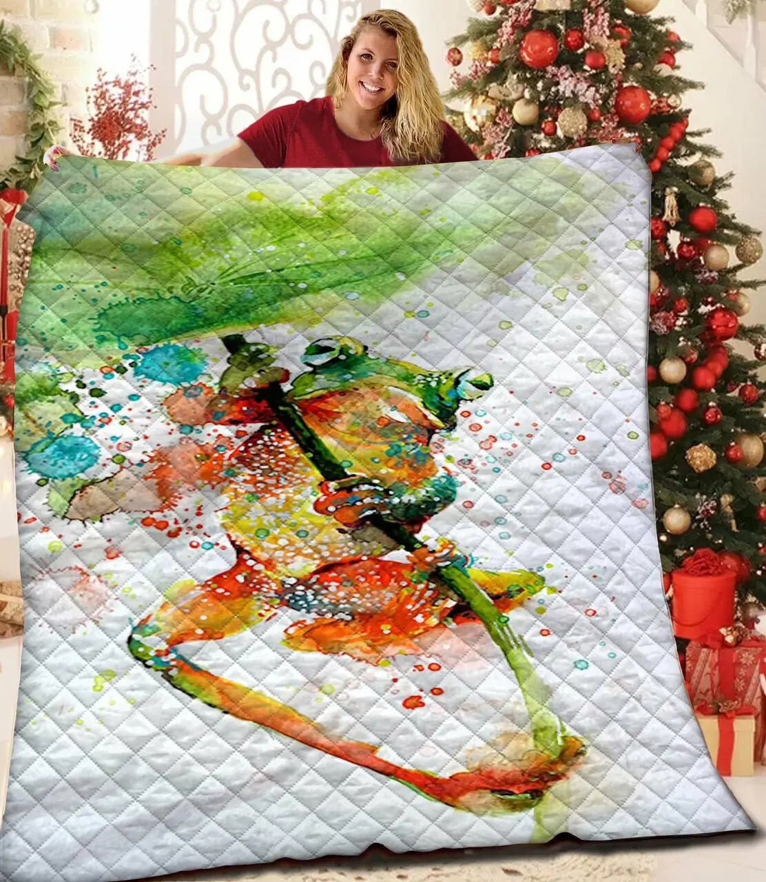 Frog Quilt Gej and Home Decor