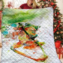 Frog Quilt Gej and Home Decor
