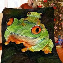 Frog Quilt Gfs and Home Decor