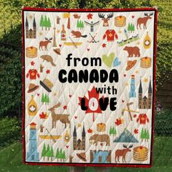 From Canada Cl14100215Mdq Quilt Blanket and Home Decor