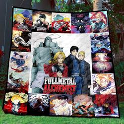 Fual Tml310709 Fullmetal Alchemist Quilt Blanket  Quilt and Home Decor