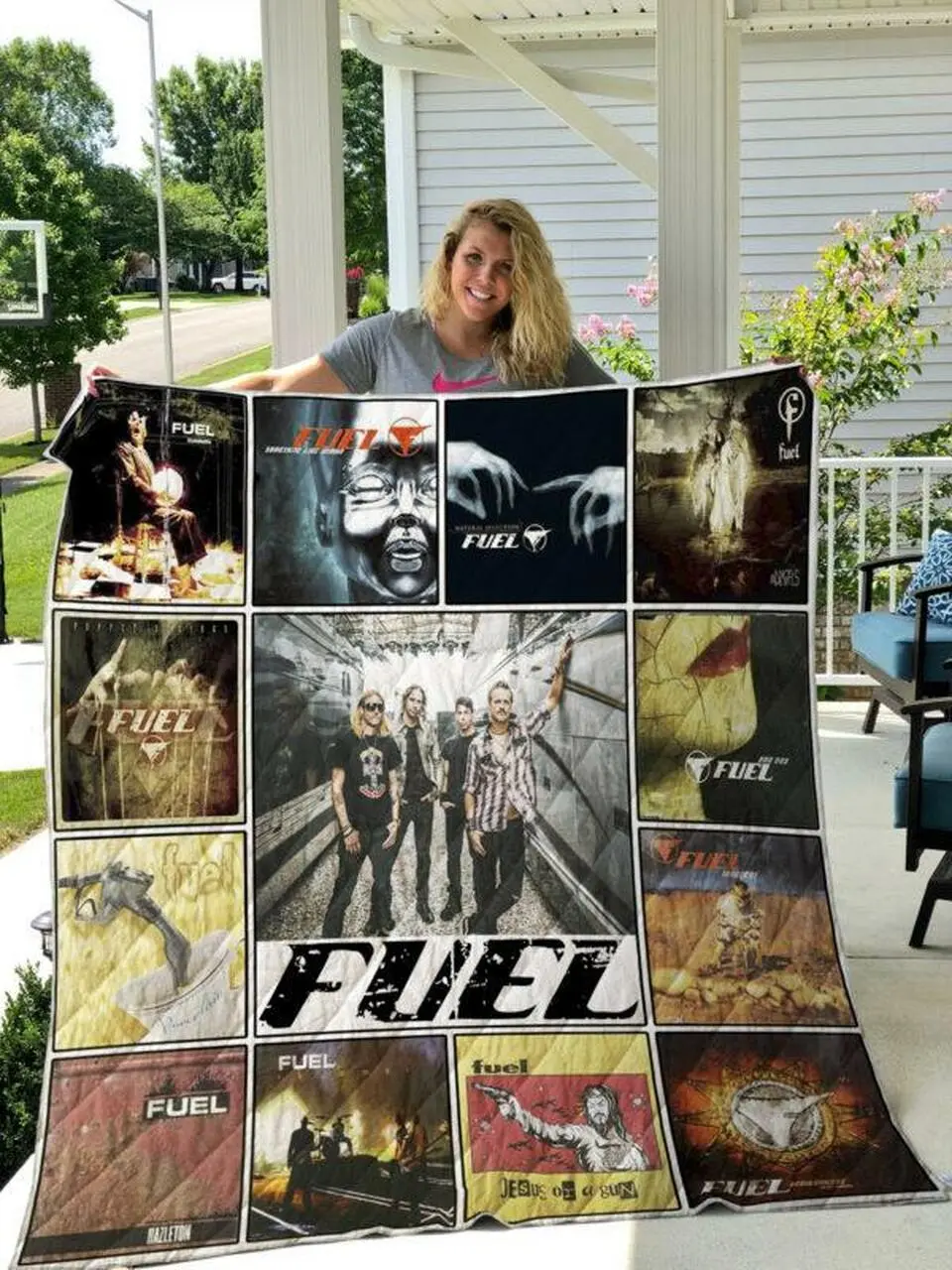 Fuel Quilt Blanket Quilt and Home Decor
