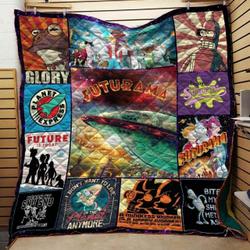 Futurama Blanket Th10072019 Quilt and Home Decor