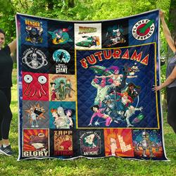 Futurama Quilt and Home Decor