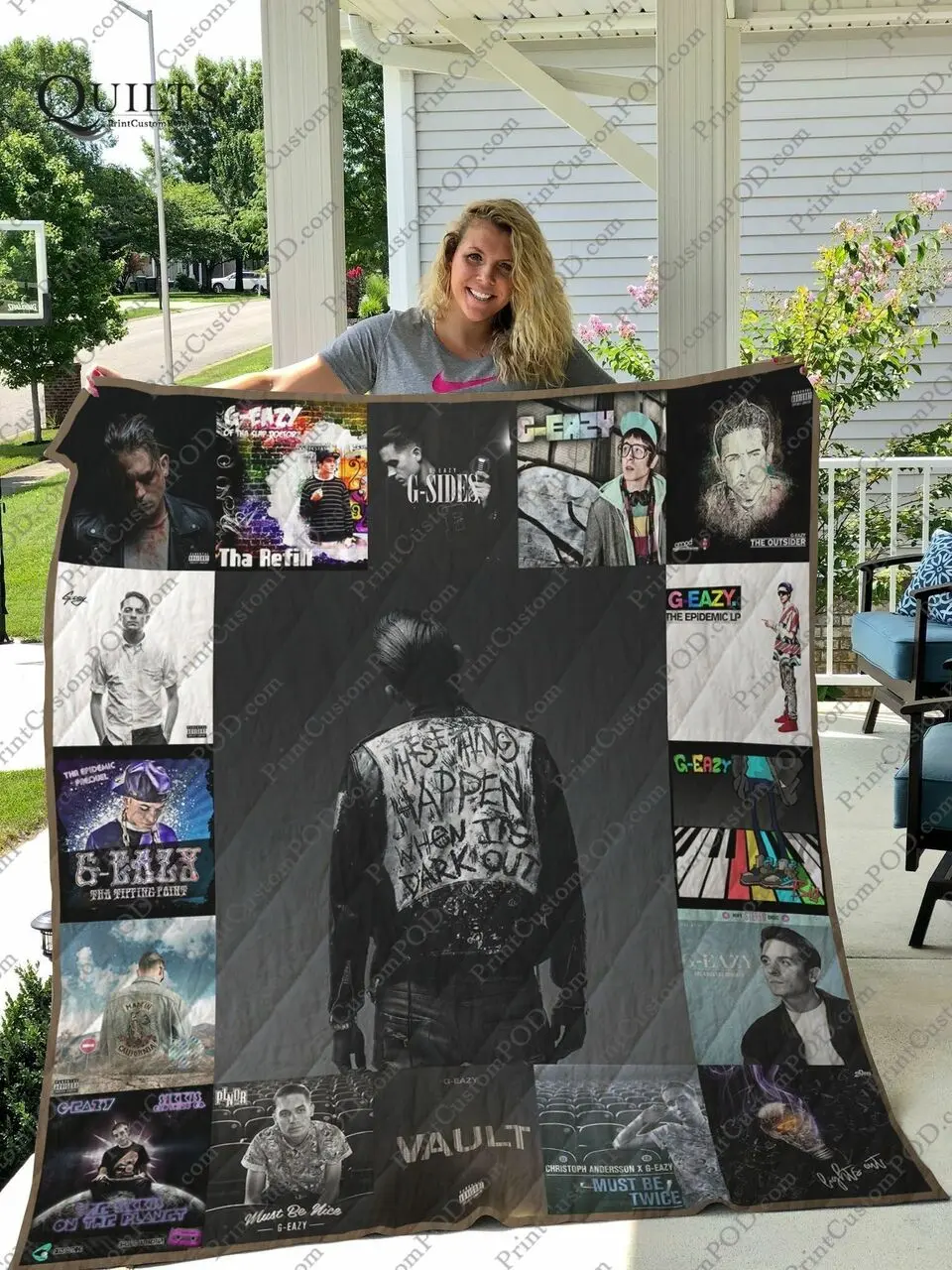 G Easy Albums Quilt Blanket For Fans Ver 17 and Home Decor