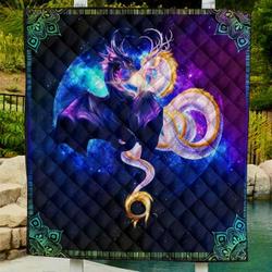 Galaxy Dragon Art JI9 NTTH011298 3D Customized Quilt and Home Decor