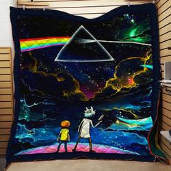 Galaxy Rick Quilt and Home Decor