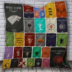 Game Of Thrones Houses Quilt Blanket Bs976 and Home Decor