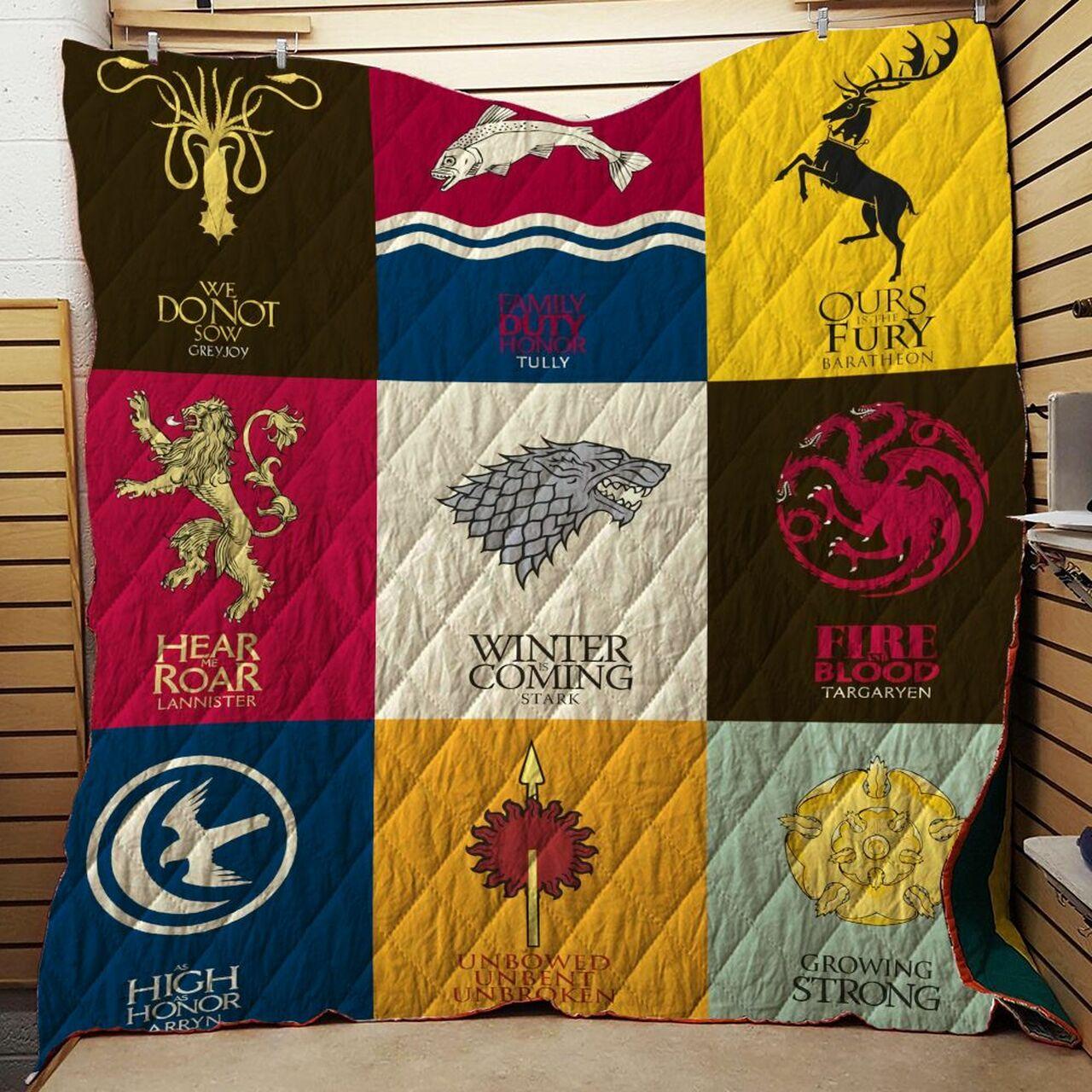 Game Of Thrones Quilt Blanket Bs974 and Home Decor