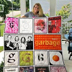 Garbage Quilt Blanket and Home Decor