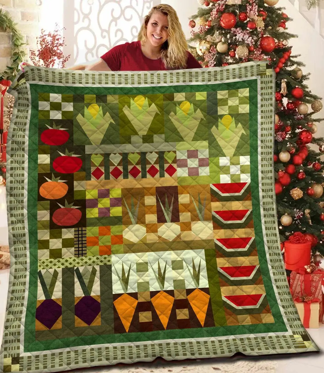 Garden Quilt Fjf and Home Decor