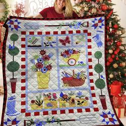 Gardening Quilt Fiq and Home Decor