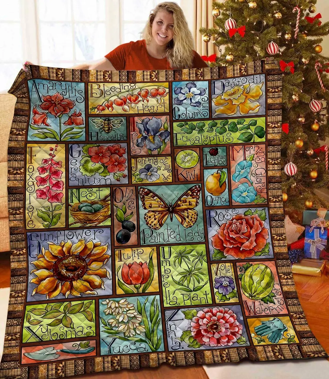Gardening Quilt Fiv and Home Decor