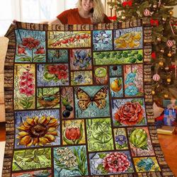 Gardening Quilt Fiv and Home Decor