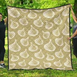 Garlic Design Pattern DHCDHC DT1910 Quilt Blanket and Home Decor