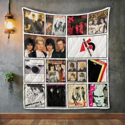 Generation X Album Covers Quilt Blanket and Home Decor