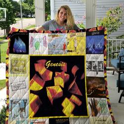 Genesis Albums Cover Poster Quilt 2 and Home Decor
