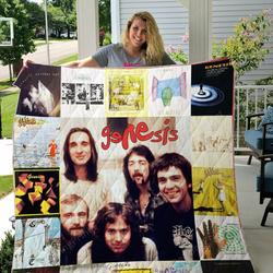 Genesis Quilt Blanket For Fans Ver 17 and Home Decor