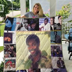 George Benson Albums Quilt Blanket For Fans Ver 17 and Home Decor