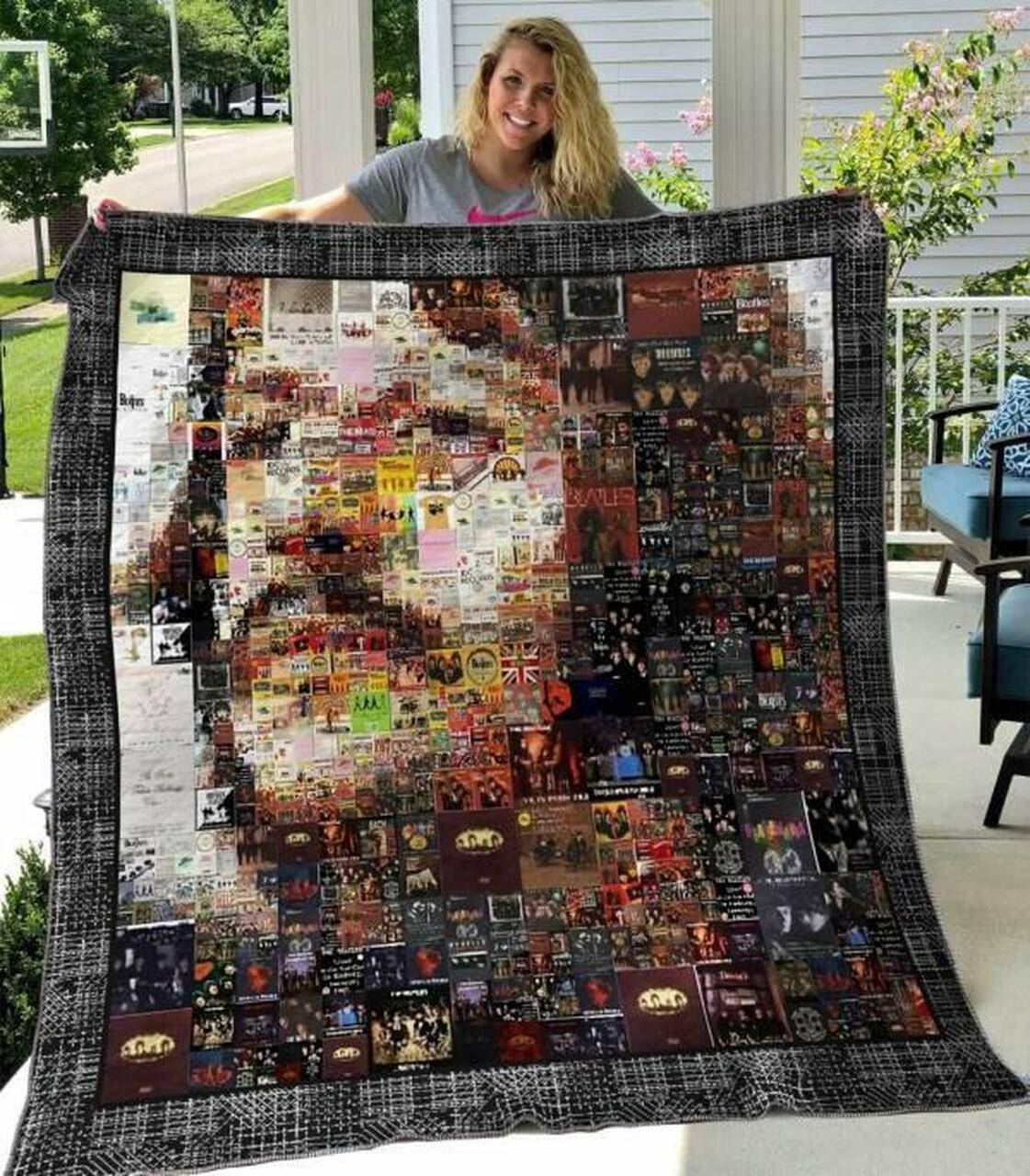 George Harrison Quilt Blanket Hvt270505 Quilt and Home Decor