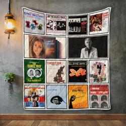 George Martin Album Covers Quilt Blanket and Home Decor
