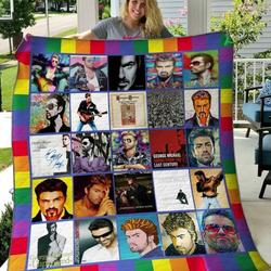 George Michael Quilt Blanket Hvt060627  Quilt and Home Decor