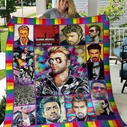 George Michael Quilt Blanket Hvt060628  Quilt and Home Decor