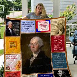 George Washington Quilt Blanket 01 and Home Decor
