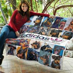 German Pinscher Quilt Blanket Beeqt5048  Quilt and Home Decor