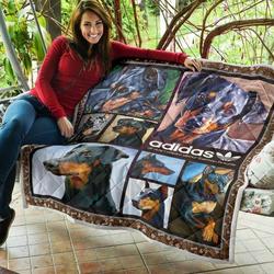 German Pinscher Quilt Blanket Beeqt5061  Quilt and Home Decor