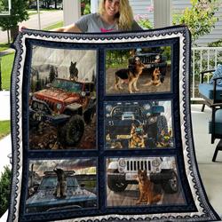German Shepherd 2 Quilt and Home Decor