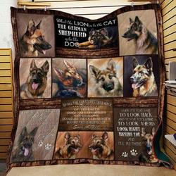 German Shepherd A Pleasure To Behold Quilt Blanket ABC07113584 and Home Decor