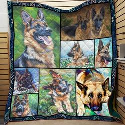German Shepherd Clh0511288Q Quilt Blanket and Home Decor