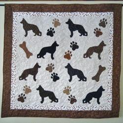 German Shepherd Clm210619 Quilt Blanket and Home Decor