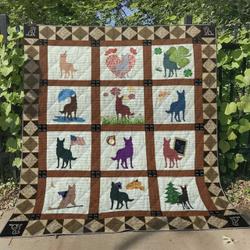 German Shepherd Ht300512 Quilt Blanket and Home Decor